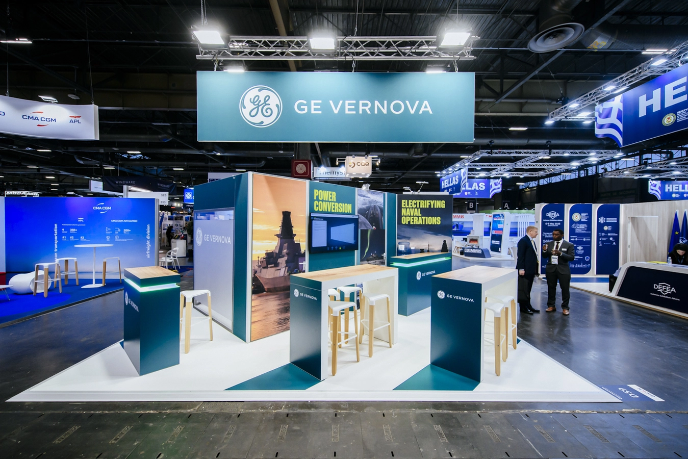 EURONAVAL_2024_STAND GE VERNOVA