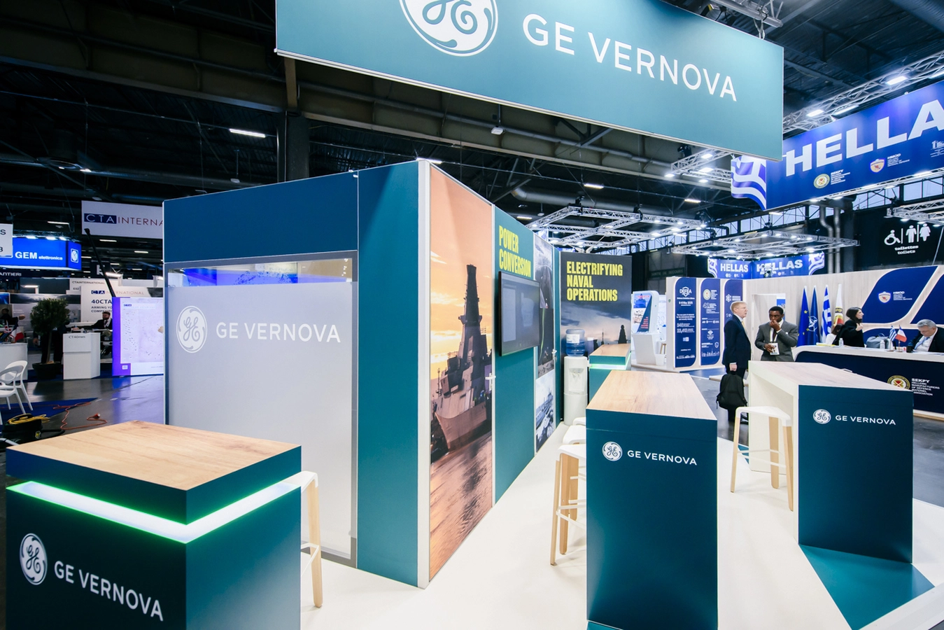 EURONAVAL_2024_STAND GE VERNOVA