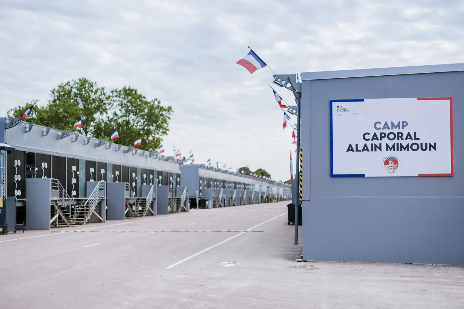 Aménagement Camps Caporal Alain Mimoun JPO 2024