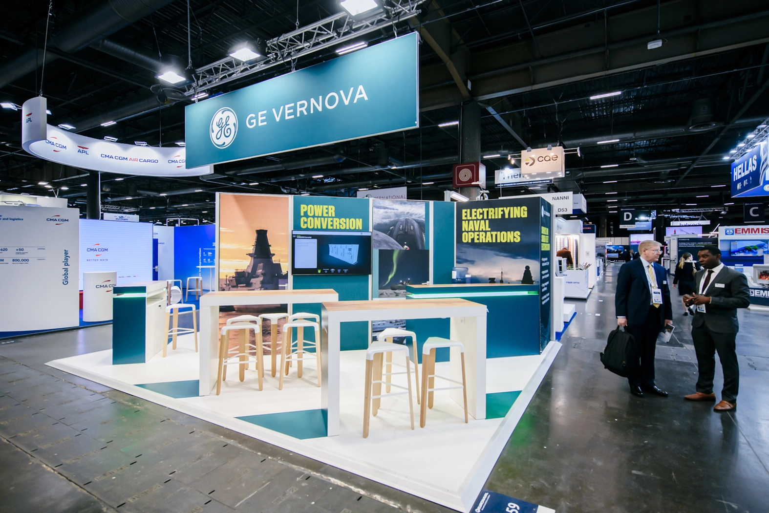 EURONAVAL_2024_STAND GE VERNOVA